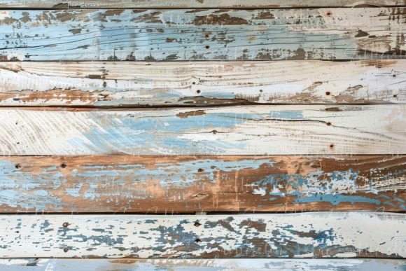 Download Rustic Painted Wooden Planks - Premium Resources