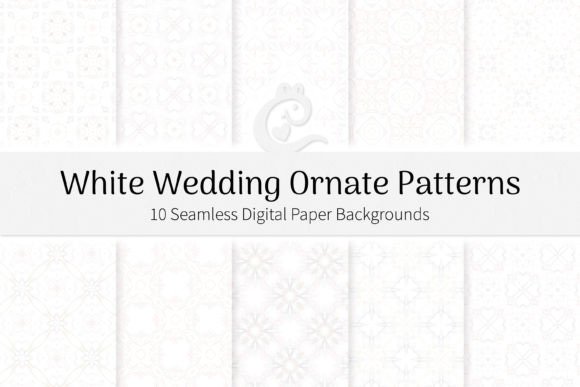 Download White Wedding Ornate Patterns - Ornate patterns Collection