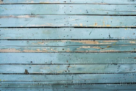 Download Aged Blue Wooden Planks Texture - Premium Bundle